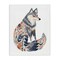 Stupell Industries Scandinavian Style Wolf Canvas Wall Art Design by LSR Design Studio